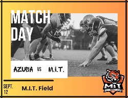 Football Vs. Azusa 